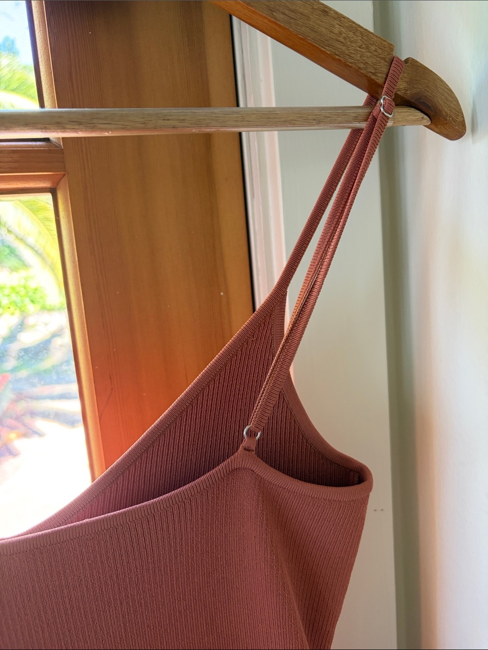 A.L.C. Sleeveless V-Neck Maxi Dress in Rust - Picture 4 of 5